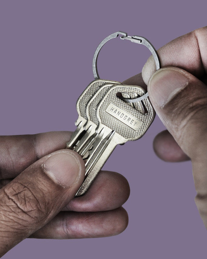 EASI Titanium Keyring (2 pack)