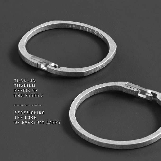 EASI Titanium Keyring (2 pack)